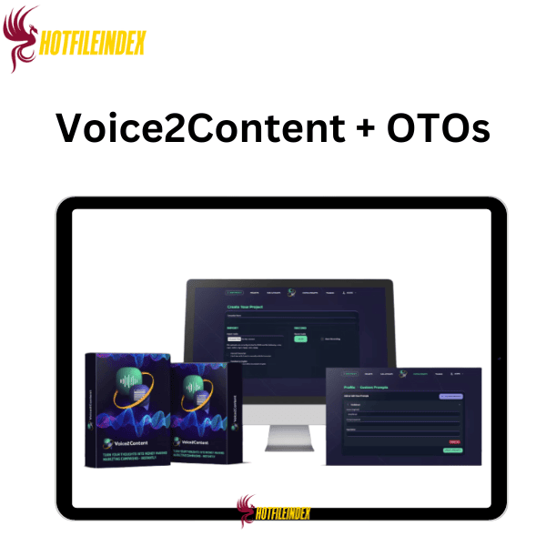 Voice2Content + OTOs - cover